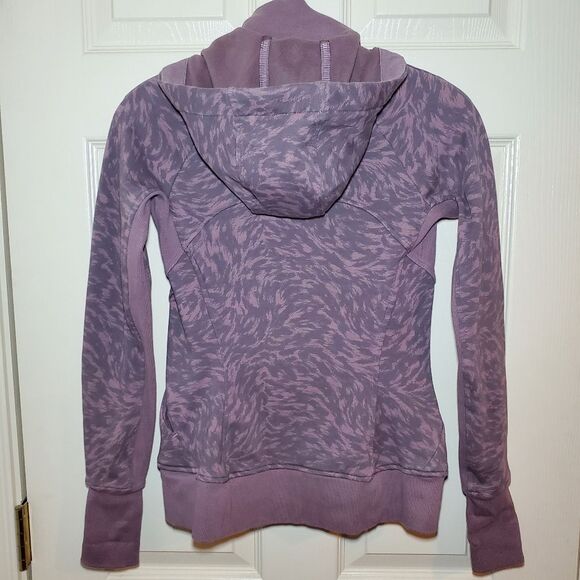 Athleta Triumph Printed Hoodie Jacket Size XXS - Picture 7 of 13